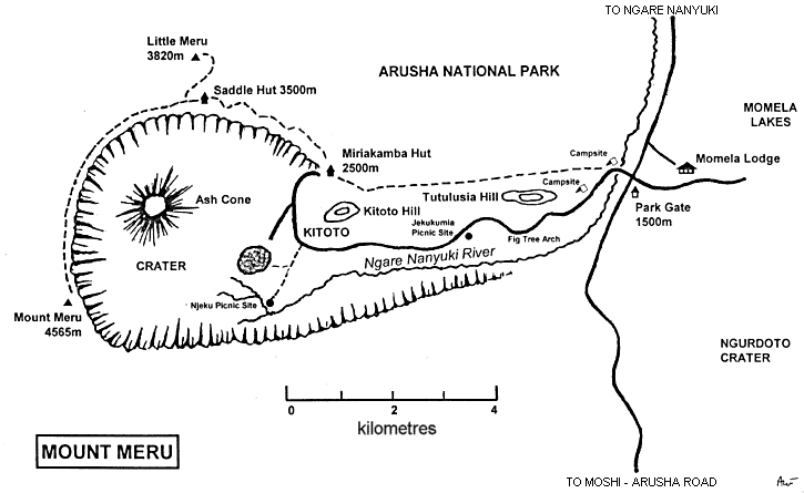 Meru map